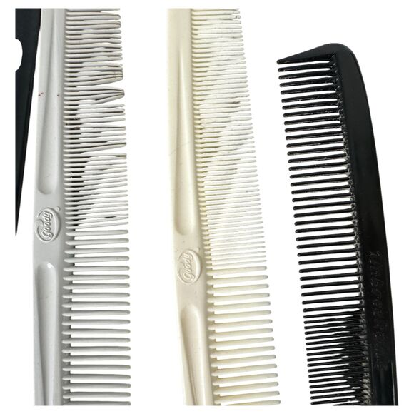 Vintage Hair Comb Brush Pick Goody Ace Unbreakable Lot of 8 - Picture 4 of 5